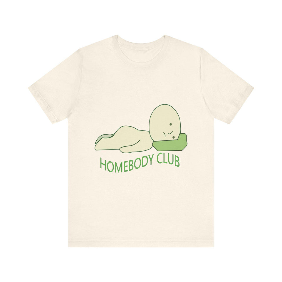 Smiski Homebody Club Graphic Tee | Kawaii Lounge T-Shirt