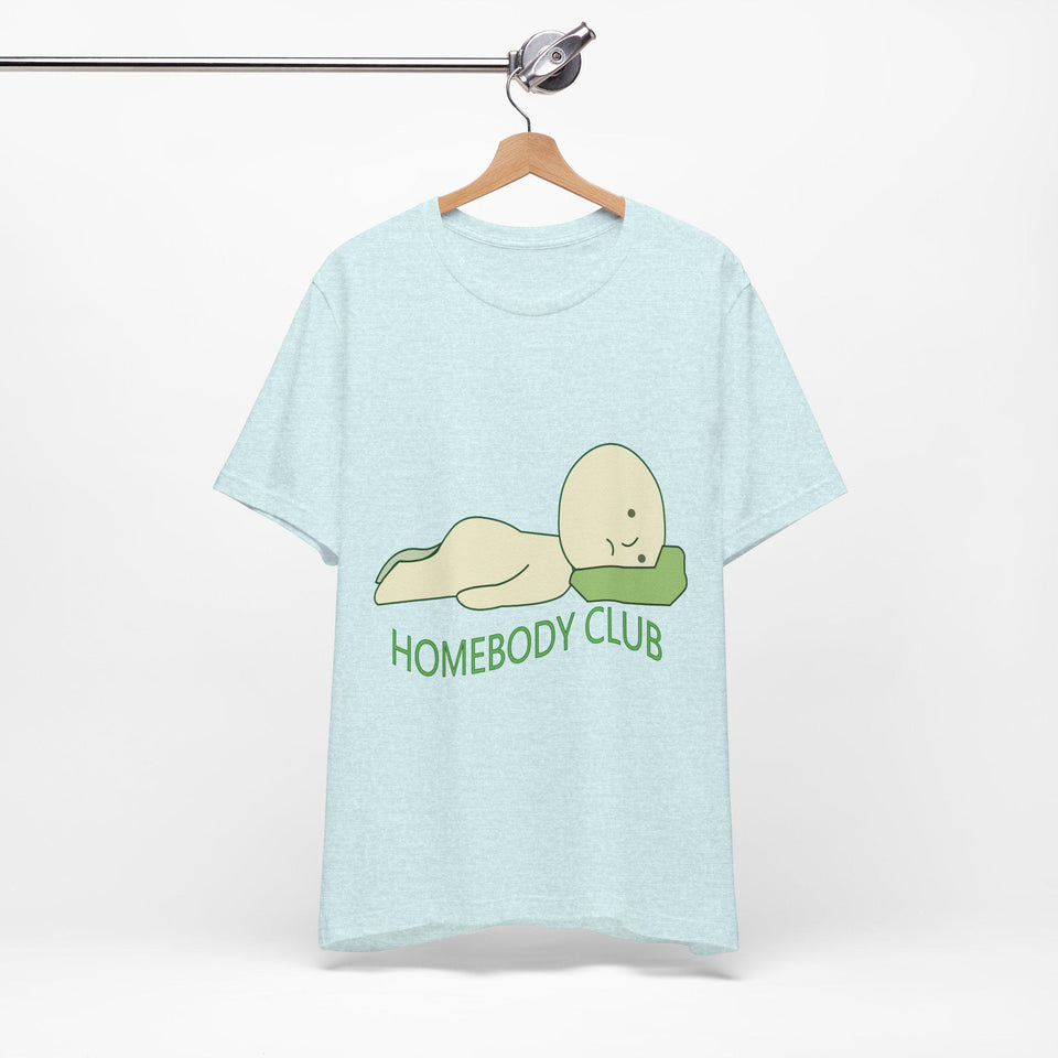 Smiski Homebody Club Graphic Tee | Kawaii Lounge T-Shirt