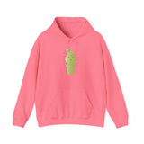 Smiski Design Pullover Hoodie, Creature Graphic
