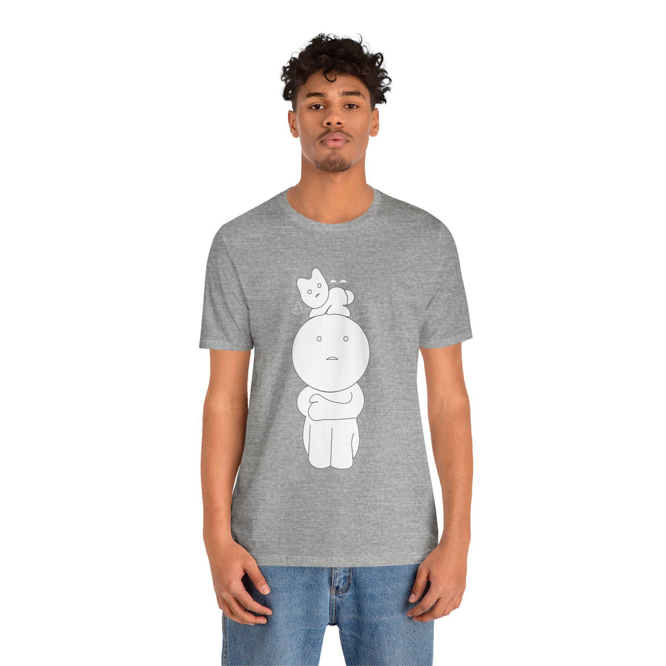 Smiski T-Shirt: Kawaii Ghost Anime Tee, Japanese Character Top