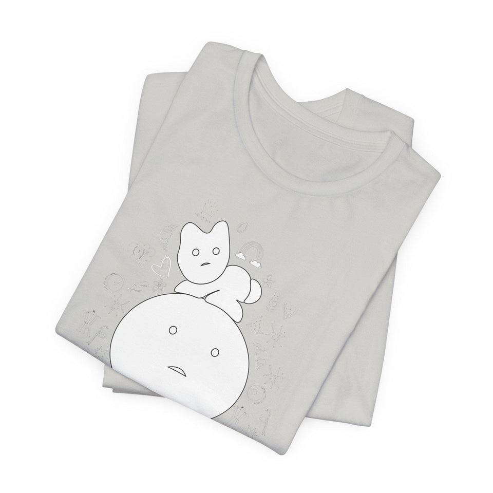 Smiski T-Shirt: Kawaii Ghost Anime Tee, Japanese Character Top