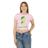 Smiski Baby Tee: Organic Cotton Graphic Print, Kawaii Apparel