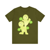 Smiski Graphic T-Shirt, Unisex Cotton Blend Tee, Playful Quirky Design