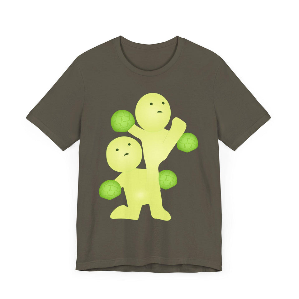 Smiski Graphic T-Shirt, Unisex Cotton Blend Tee, Playful Quirky Design