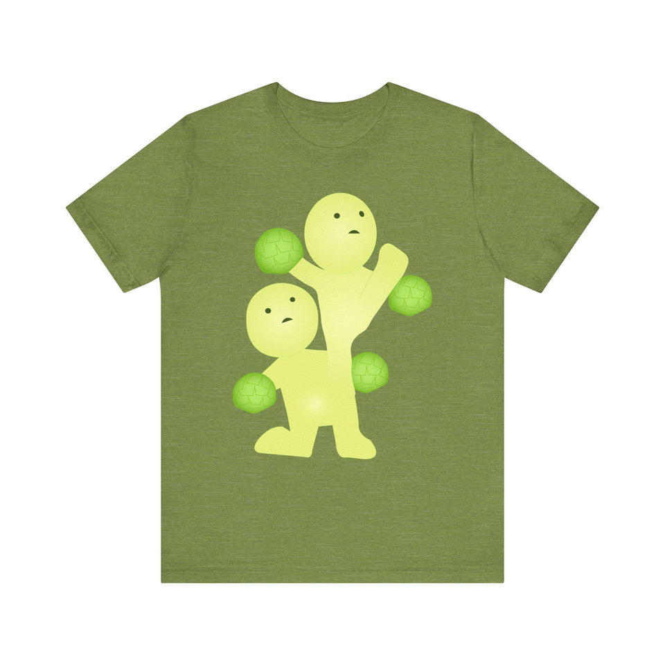 Smiski Graphic T-Shirt, Unisex Cotton Blend Tee, Playful Quirky Design