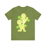 Smiski Graphic T-Shirt, Unisex Cotton Blend Tee, Playful Quirky Design