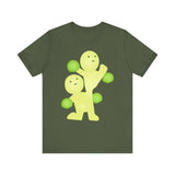 Smiski Graphic T-Shirt, Unisex Cotton Blend Tee, Playful Quirky Design