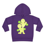Smiski Toddler Fleece Hoodie, Cute Smiling Creature Design