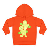 Smiski Toddler Fleece Hoodie, Cute Smiling Creature Design