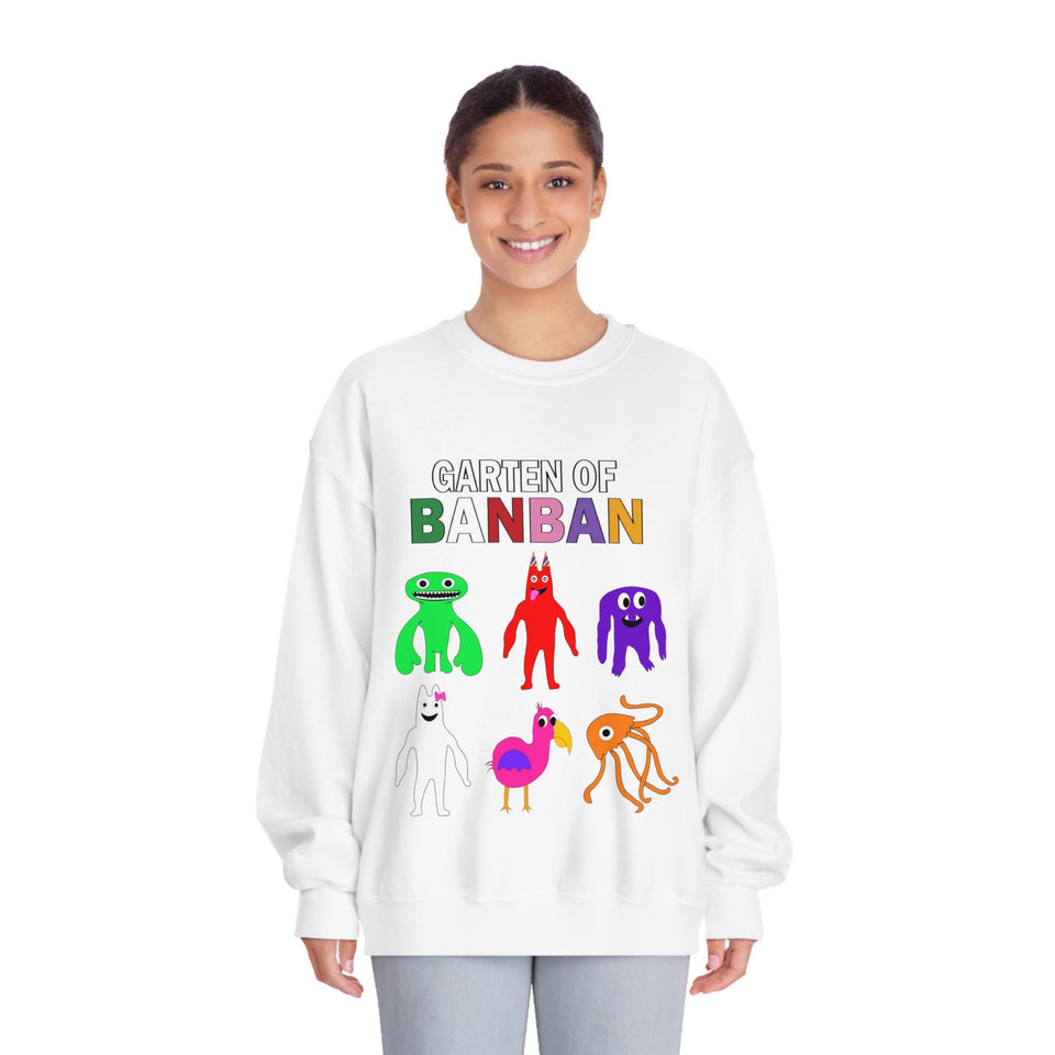 Garten of Banban Sweatshirt: Funny Cartoon Characters Pullover