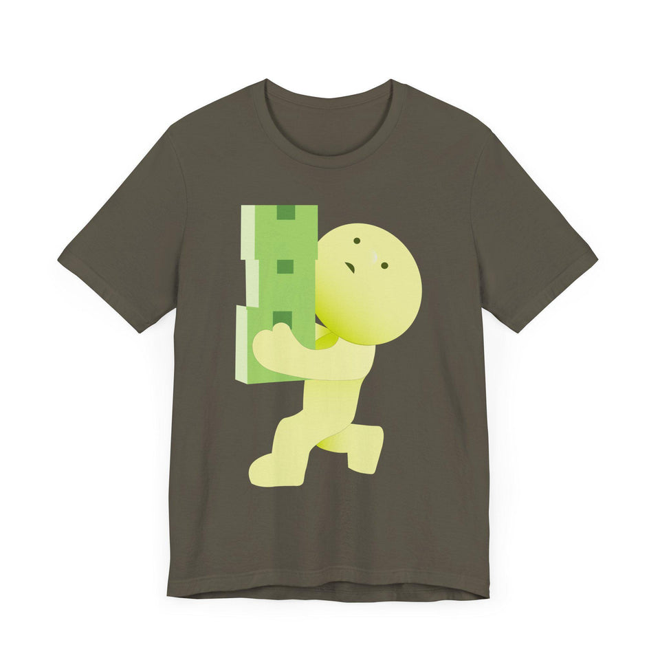 Smiski Graphic Tee – Quirky Kawaii Design, Unisex Short Sleeve Shirt