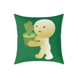 Smiski Design Throw Cushion, Nursery Decoration, Japanese Character Pillow
