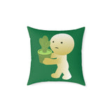 Smiski Design Throw Cushion, Nursery Decoration, Japanese Character Pillow