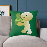Smiski Design Throw Cushion, Nursery Decoration, Japanese Character Pillow
