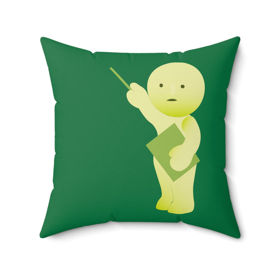 Smiski Spun Polyester Square Pillow - Kawaii Nursery Decor