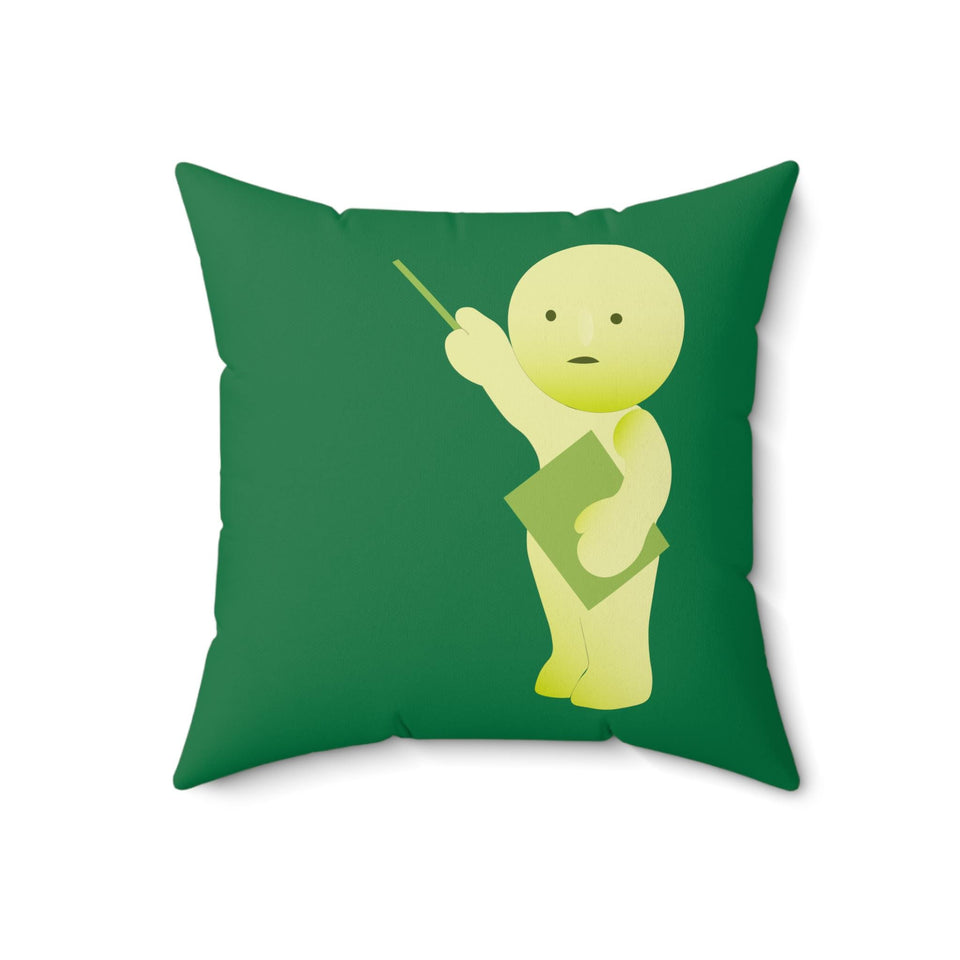 Smiski Spun Polyester Square Pillow - Kawaii Nursery Decor