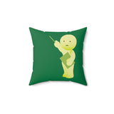 Smiski Spun Polyester Square Pillow - Kawaii Nursery Decor