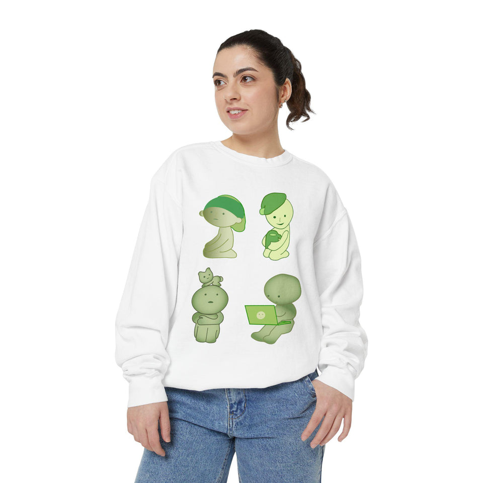 Smiski Sweatshirt: Cozy Cotton-Blend Jumper for Smiski Fans