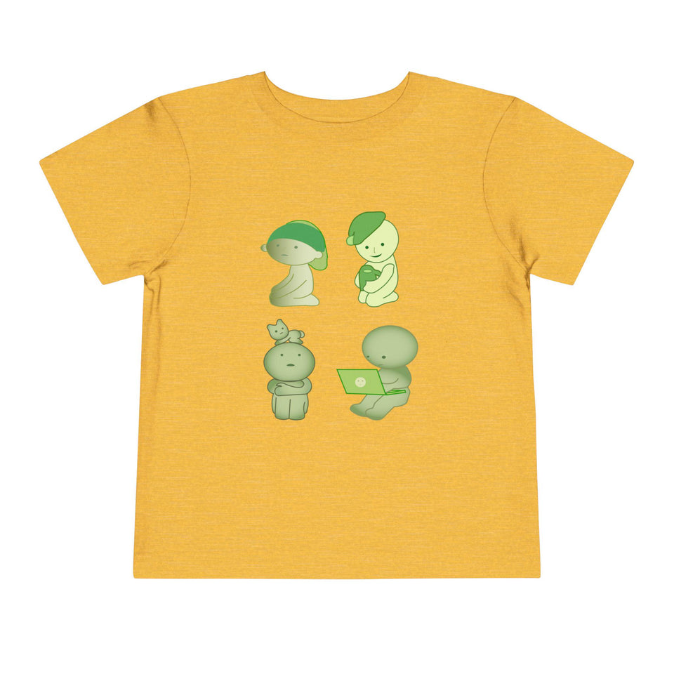 Smiski Graphic Toddler Tee - Short Sleeve Shirt