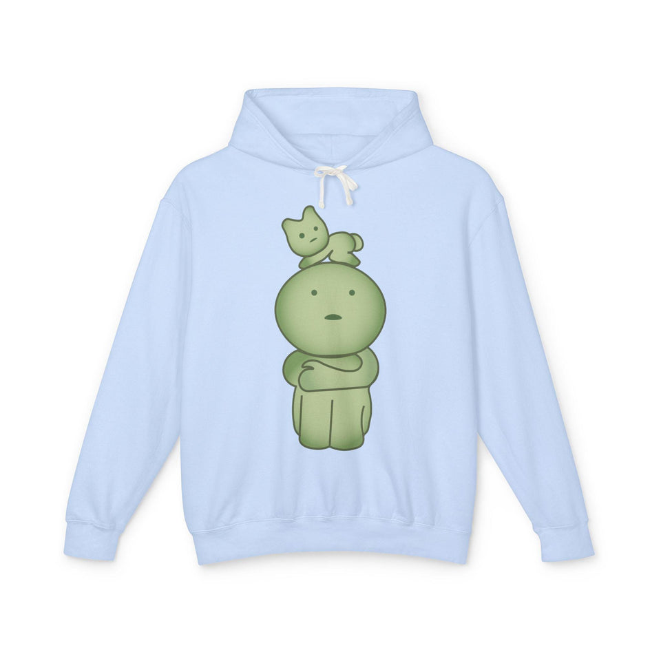 Smiski Hoodie, Cartoon Character Pullover, Relaxed Fit