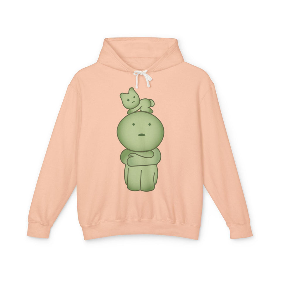Smiski Hoodie, Cartoon Character Pullover, Relaxed Fit