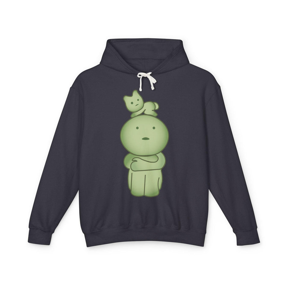 Smiski Hoodie, Cartoon Character Pullover, Relaxed Fit