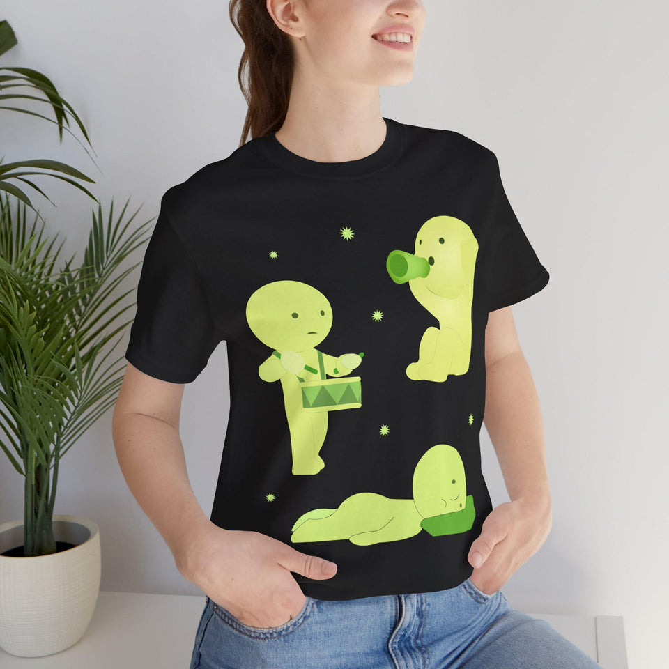 Smiski T-Shirt, Cute Kawaii Character, Unisex Graphic Tee