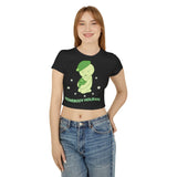 Smiski Baby Tee: Organic Cotton Graphic Print, Kawaii Apparel
