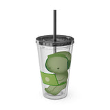 Sunsplash Smiski Tumbler, Character Acrylic Cup, 16oz