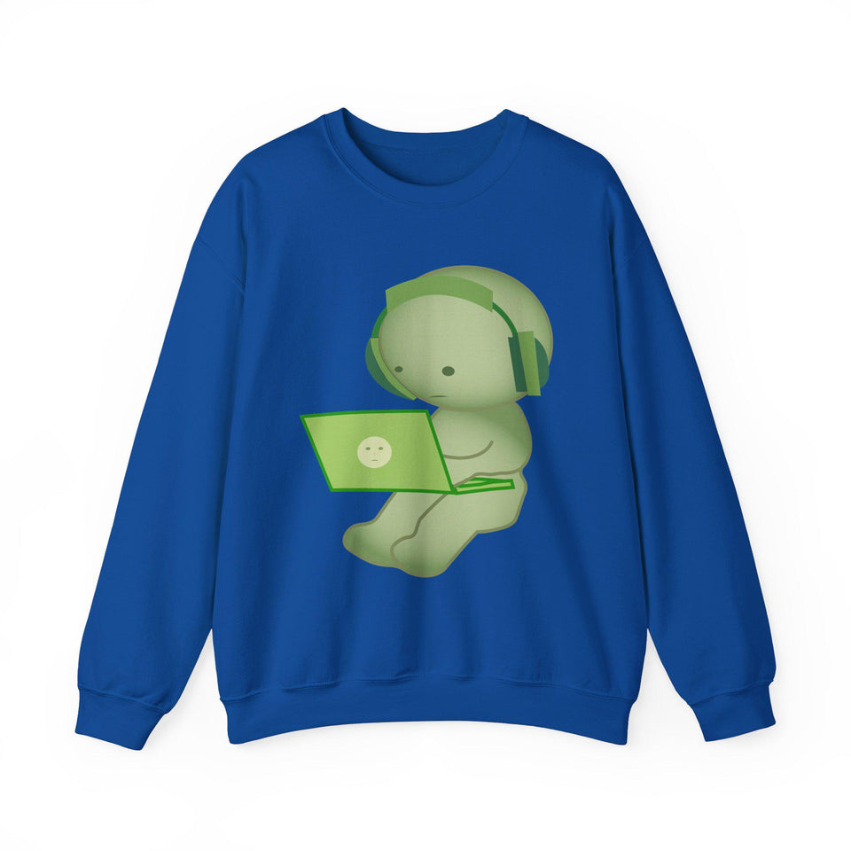 Smiski Sweatshirt: Embroidered Kawaii Japanese Character Pullover