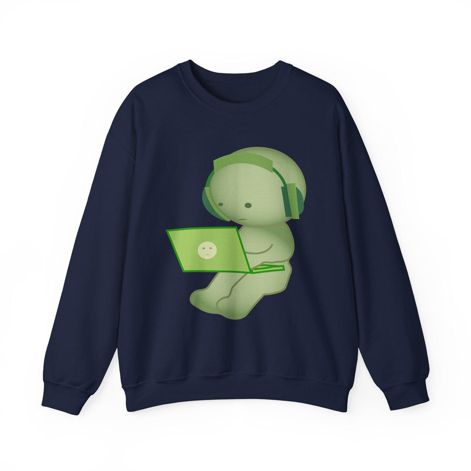 Smiski Sweatshirt: Embroidered Kawaii Japanese Character Pullover