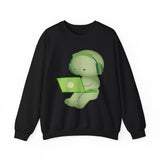 Smiski Sweatshirt: Embroidered Kawaii Japanese Character Pullover