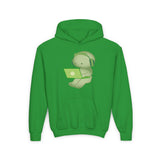 Smiski Youth Hoodie - Kawaii Design, Embroidered Pullover