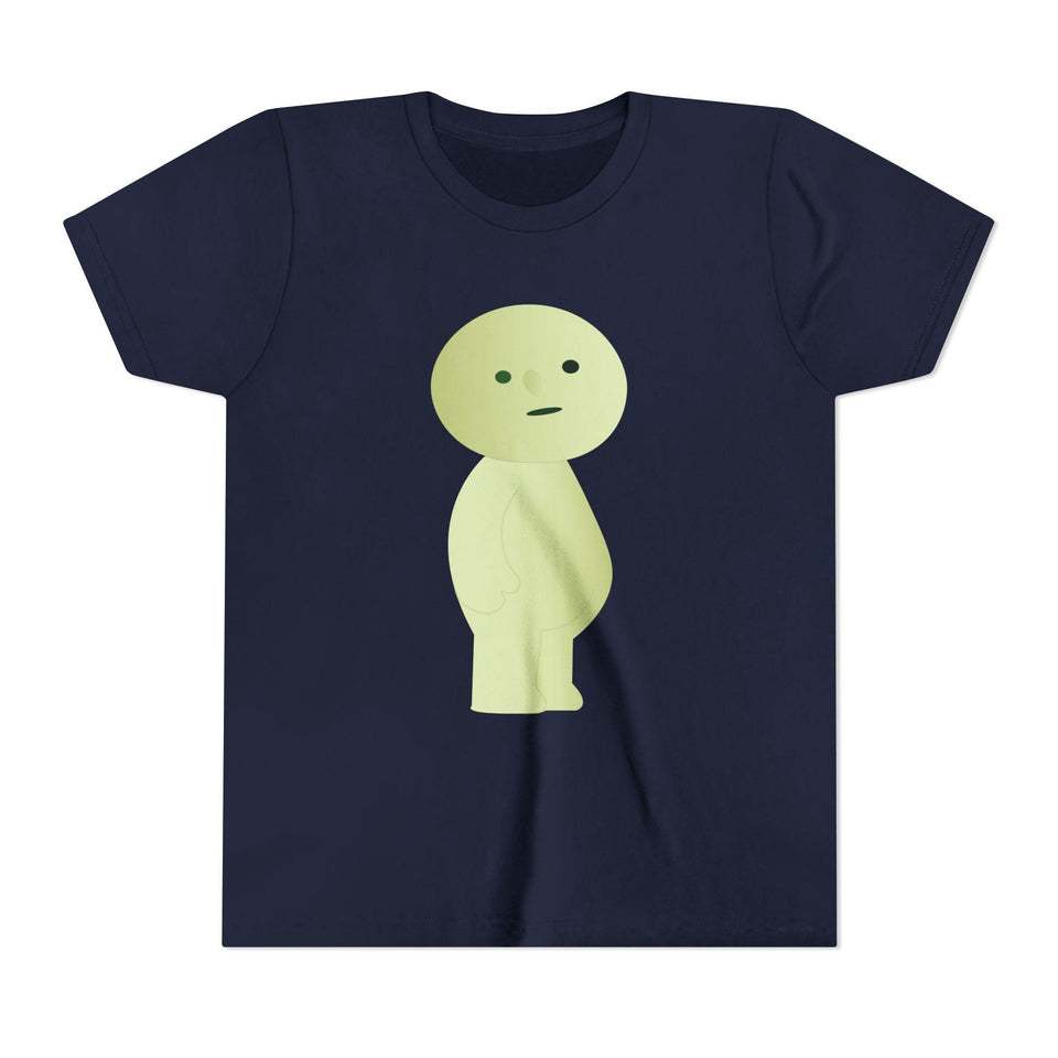 Smiski Youth Tee - Playful Graphic Design, Soft Cotton