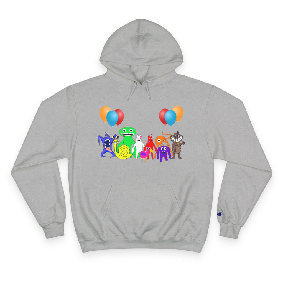 Champion Garten of Banban Hoodie: Floral Garden Print Pullover