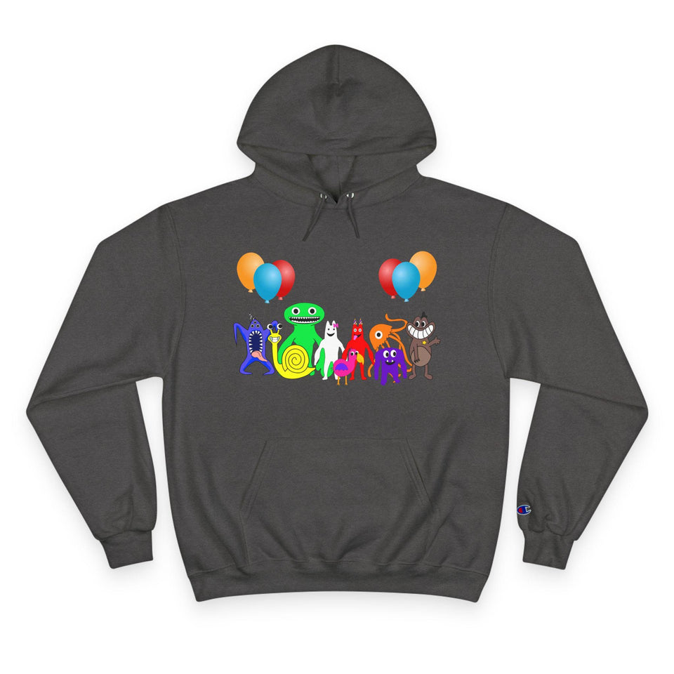 Champion Garten of Banban Hoodie: Floral Garden Print Pullover
