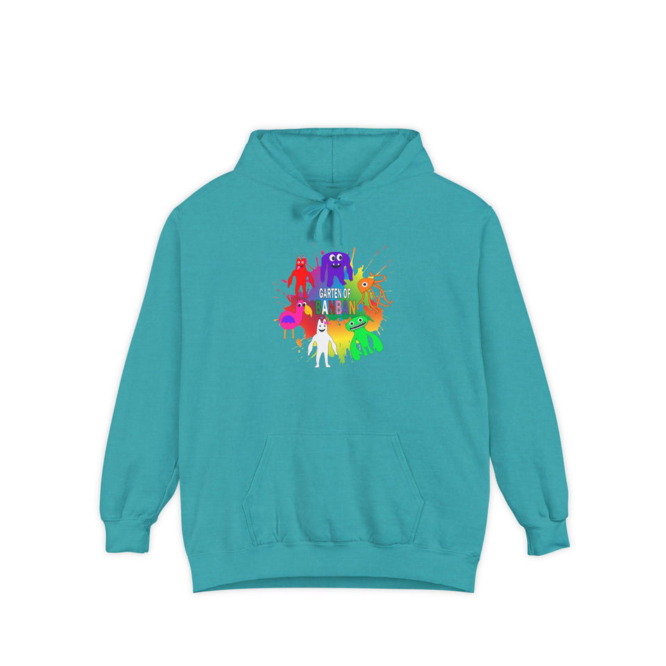 Garten of Banban Hoodie: Garment-Dyed Unisex Sweatshirt