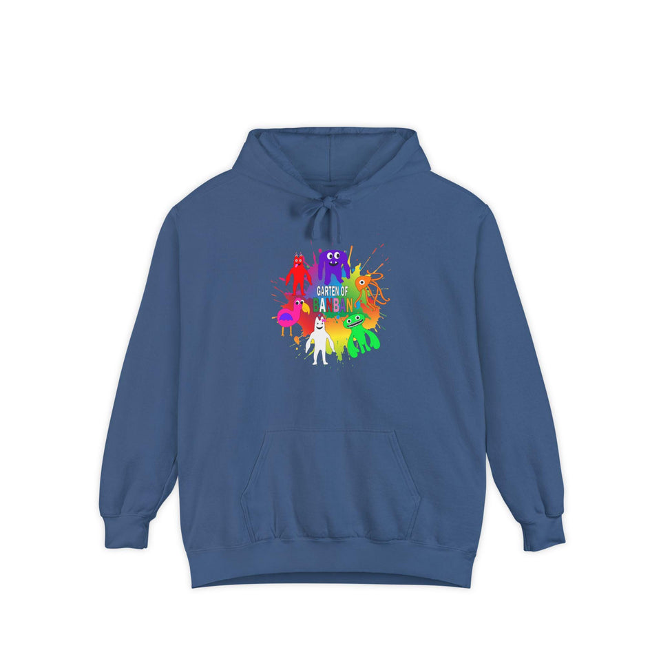 Garten of Banban Hoodie: Garment-Dyed Unisex Sweatshirt