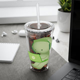 Sunsplash Smiski Tumbler, Character Acrylic Cup, 16oz