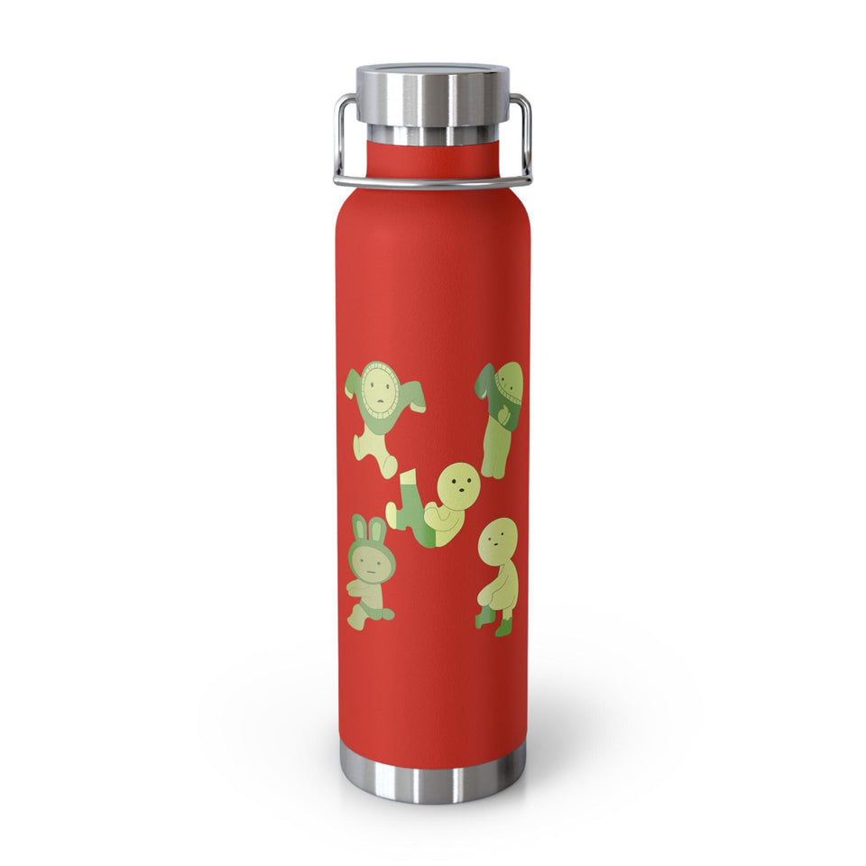 Smiski Design Stainless Steel Water Bottle, Funny Insulated 22oz Tumbler