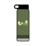 Smiski Design Water Bottle, 32oz Stainless Steel, Leakproof