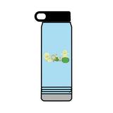 Smiski Design Water Bottle, 32oz Stainless Steel, Leakproof