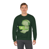 Smiski Sweatshirt: Embroidered Kawaii Japanese Character Pullover