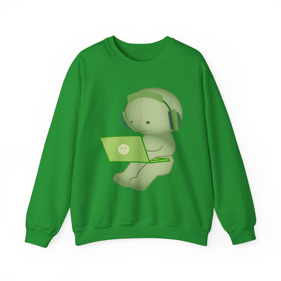 Smiski Sweatshirt: Embroidered Kawaii Japanese Character Pullover