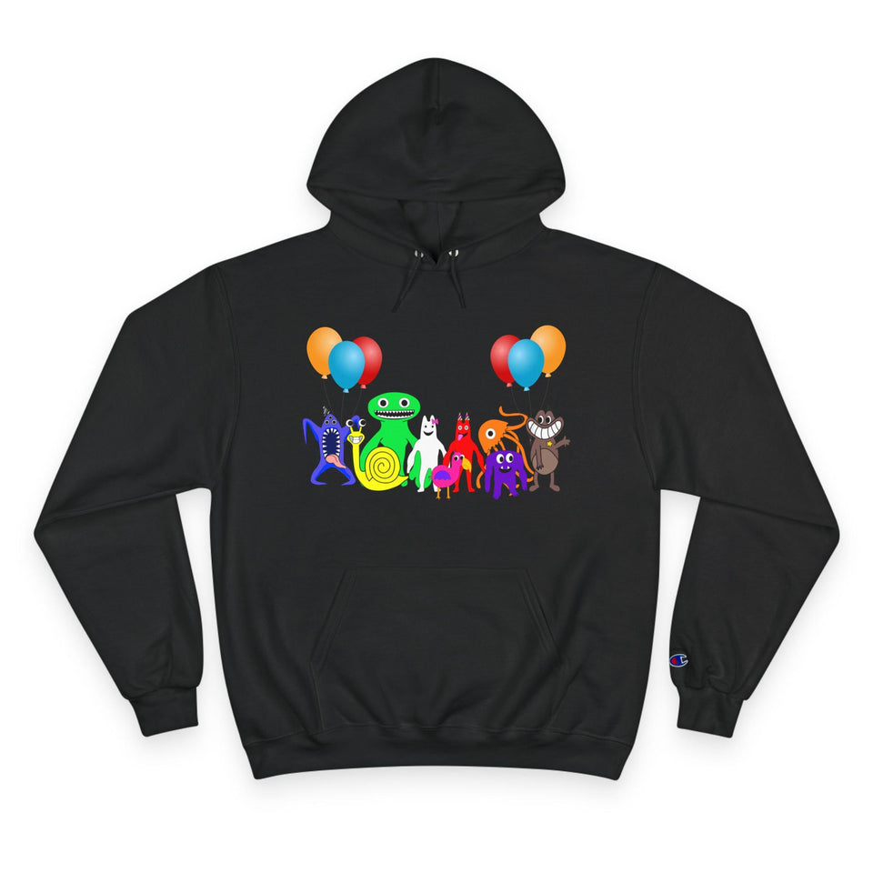 Champion Garten of Banban Hoodie: Floral Garden Print Pullover