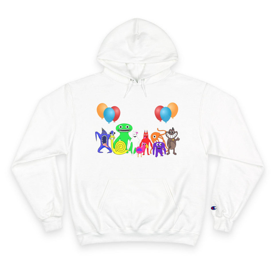 Champion Garten of Banban Hoodie: Floral Garden Print Pullover