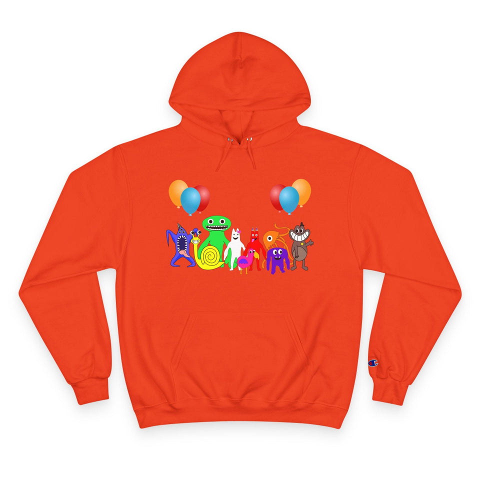 Champion Garten of Banban Hoodie: Floral Garden Print Pullover