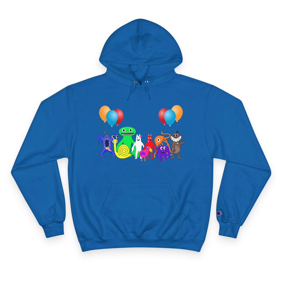 Champion Garten of Banban Hoodie: Floral Garden Print Pullover