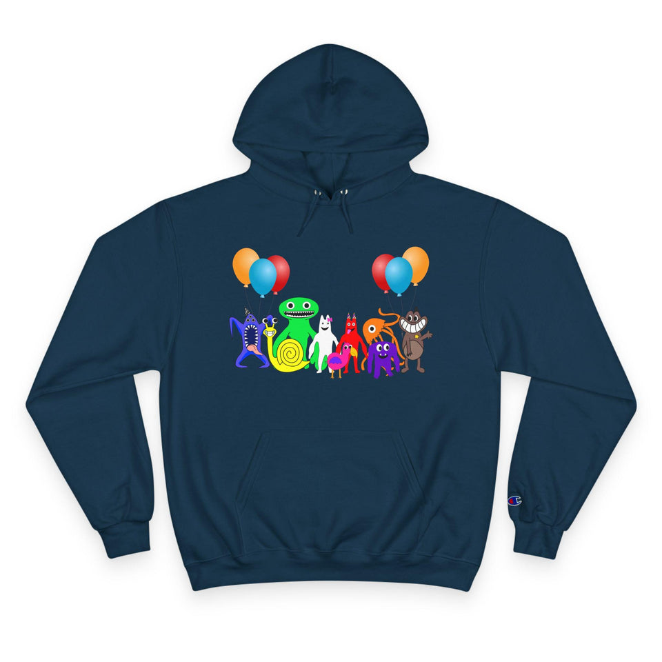 Champion Garten of Banban Hoodie: Floral Garden Print Pullover