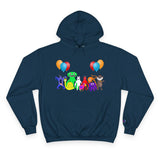 Champion Garten of Banban Hoodie: Floral Garden Print Pullover